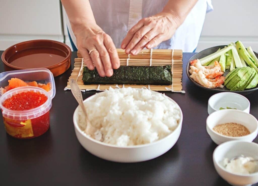 Art of Sushi Making for Left-Handers